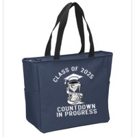 Senior Class Of 2025 Countdown To Graduation Gift Zip Tote Bag