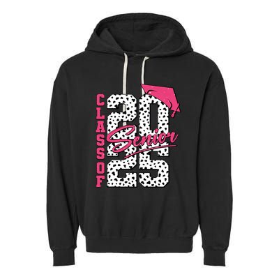 Senior Class Of 2025 Seniors Graduation 2025 Senior 2025 Garment-Dyed Fleece Hoodie
