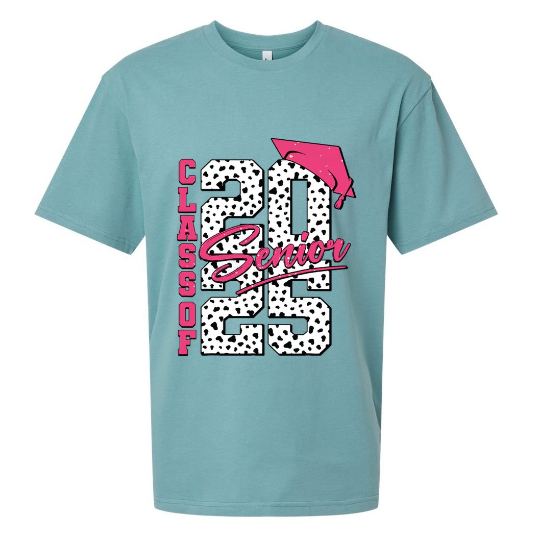 Senior Class Of 2025 Seniors Graduation 2025 Senior 2025 Sueded Cloud Jersey T-Shirt