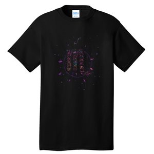 Scorpio Floral Zodiac Tall T-Shirt