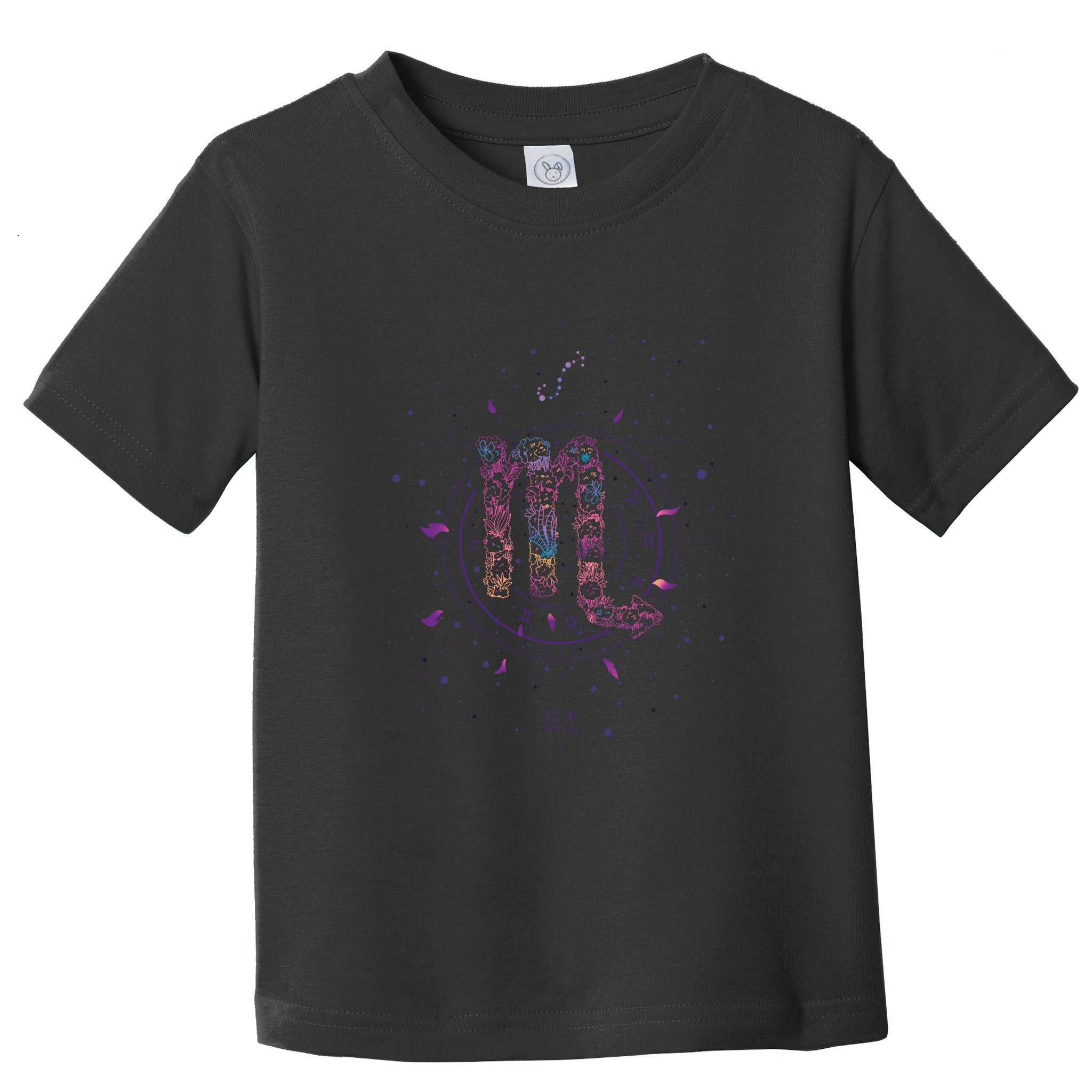 Scorpio Floral Zodiac Toddler T-Shirt