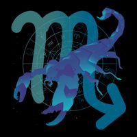 Scorpio Zodiac Symbol Backpack