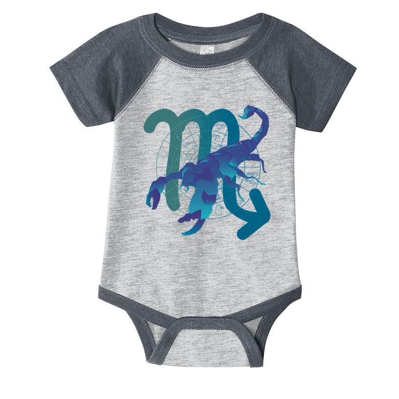 Scorpio Zodiac Symbol Infant Baby Jersey Bodysuit