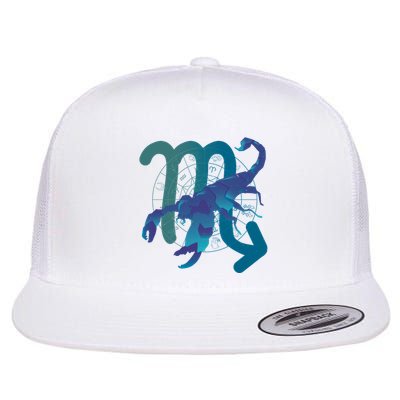 Scorpio Zodiac Symbol Flatbill Hat