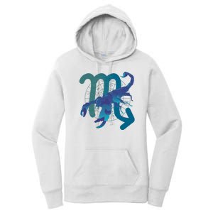 Scorpio Zodiac Symbol Women's Pullover Hoodie