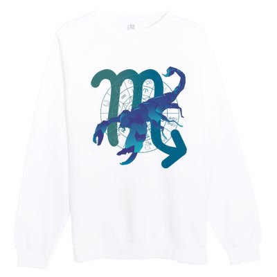 Scorpio Zodiac Symbol Premium Crewneck Sweatshirt