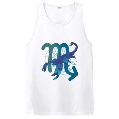 Scorpio Zodiac Symbol PosiCharge Competitor Tank