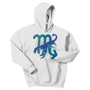 Scorpio Zodiac Symbol Kids Hoodie