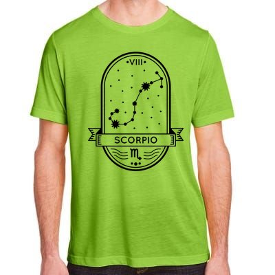 Scorpio Zodiac Symbol Design Adult ChromaSoft Performance T-Shirt