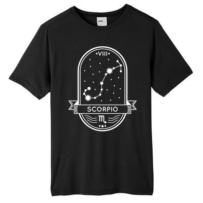 Scorpio Zodiac Symbol Design Tall Fusion ChromaSoft Performance T-Shirt