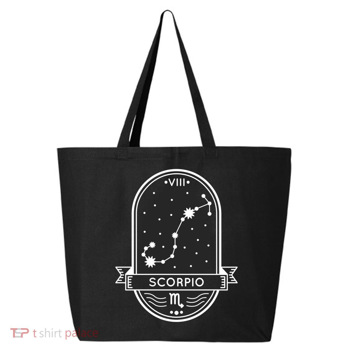 Scorpio Zodiac Symbol Design 25L Jumbo Tote