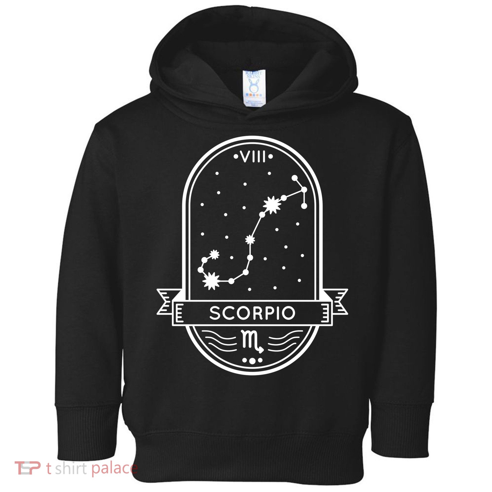 Scorpio Zodiac Symbol Design Toddler Hoodie