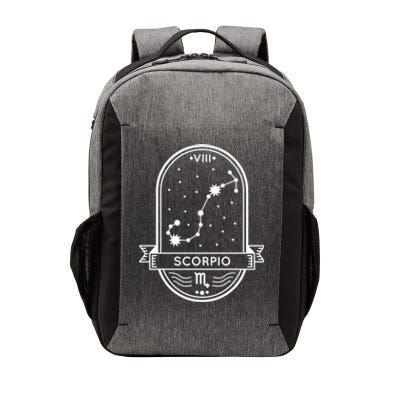 Scorpio Zodiac Symbol Design Vector Backpack