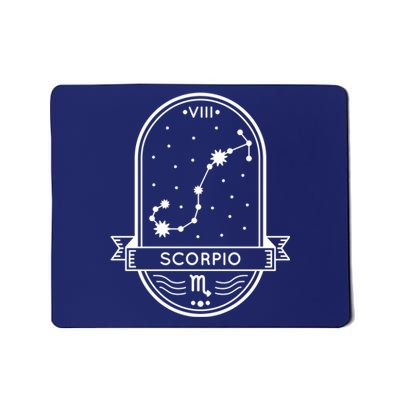 Scorpio Zodiac Symbol Design Mousepad