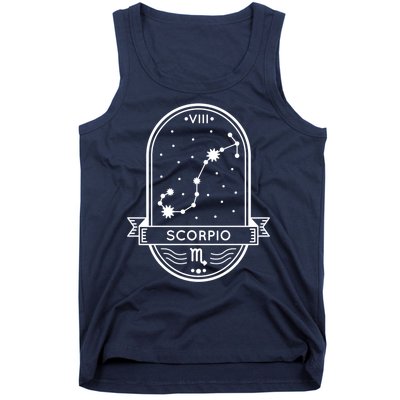 Scorpio Zodiac Symbol Design Tank Top