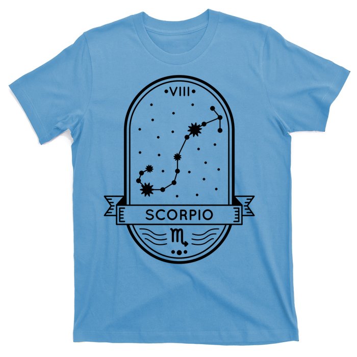 Scorpio Zodiac Symbol Design T-Shirt