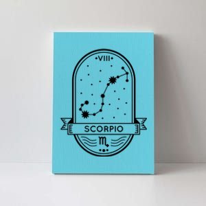 Scorpio Zodiac Symbol Design Canvas