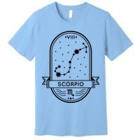 Scorpio Zodiac Symbol Design Premium T-Shirt
