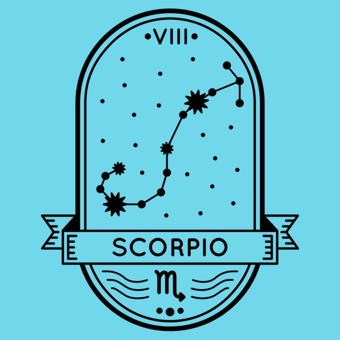 Scorpio Zodiac Symbol Design Kids T-Shirt