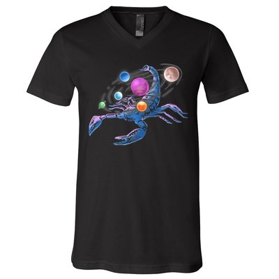 Scorpion Universe V-Neck T-Shirt