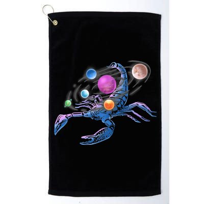 Scorpion Universe Platinum Collection Golf Towel