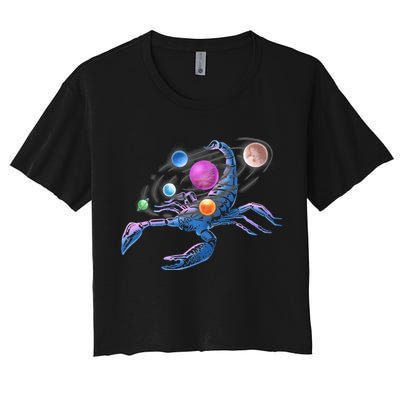 Scorpion Universe Crop Top