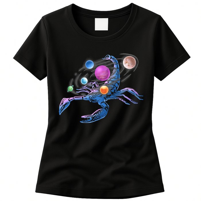 Scorpion Universe Womens T-Shirt