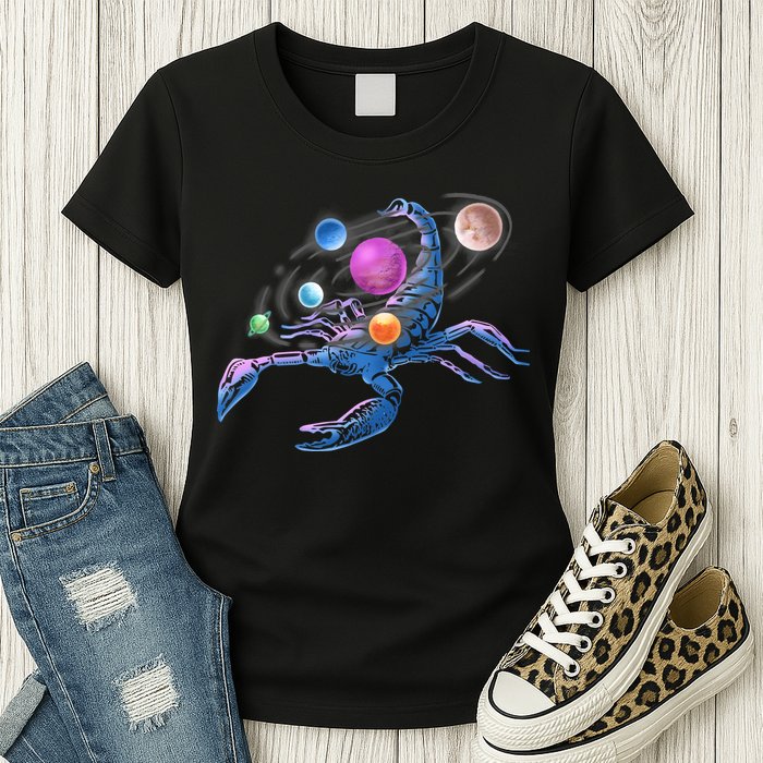 Scorpion Universe Womens T-Shirt