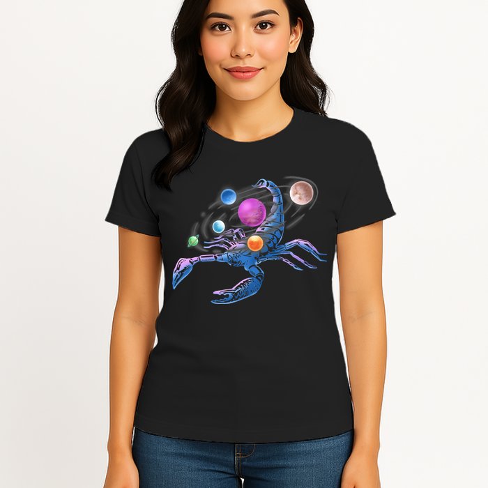 Scorpion Universe Womens T-Shirt