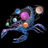 Scorpion Universe Womens T-Shirt