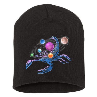 Scorpion Universe Short Acrylic Beanie