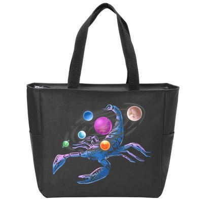 Scorpion Universe Zip Tote Bag