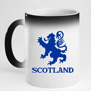 Scotland 11oz Black Color Changing Mug