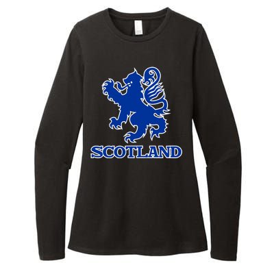 Scotland Womens CVC Long Sleeve Shirt