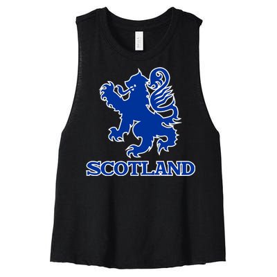 Scotland Women's Racerback Cropped Tank