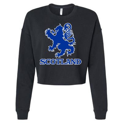 Scotland Cropped Pullover Crew