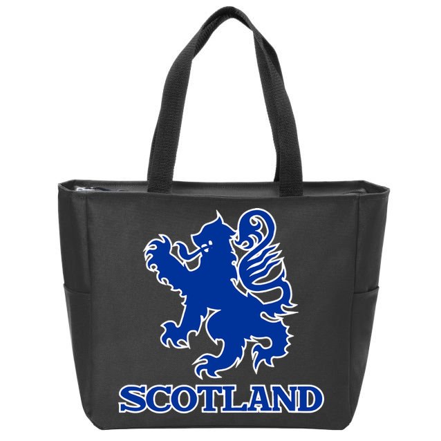 Scotland Zip Tote Bag