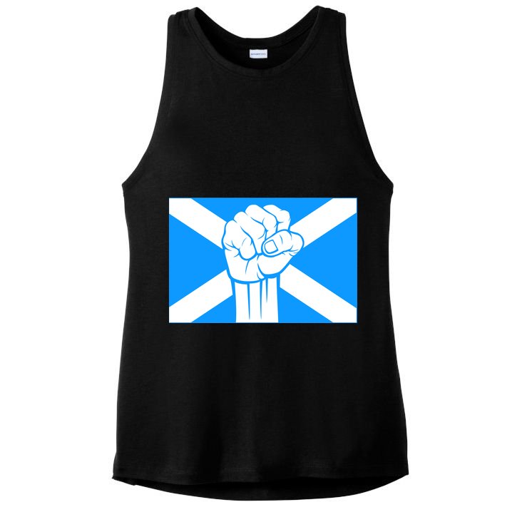 Scotland Power Ladies PosiCharge Tri-Blend Wicking Tank