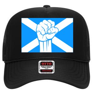 Scotland Power High Crown Mesh Back Trucker Hat