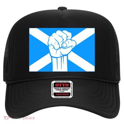 Scotland Power High Crown Mesh Back Trucker Hat