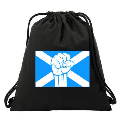 Scotland Power Drawstring Bag