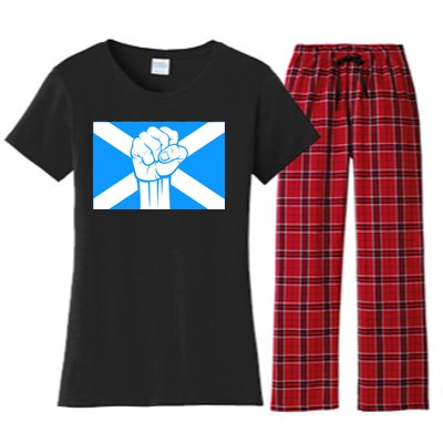 Scotland Power Women's Flannel Pajama Set