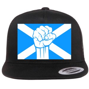 Scotland Power Flat Bill Trucker Hat