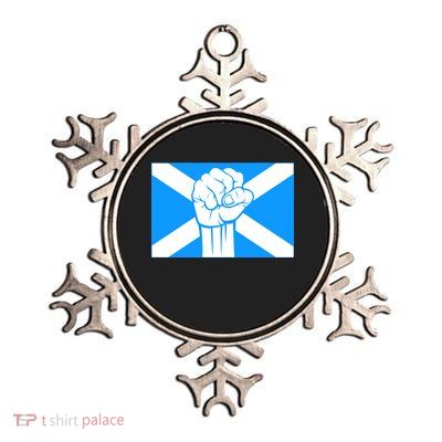 Scotland Power Metallic Star Ornament