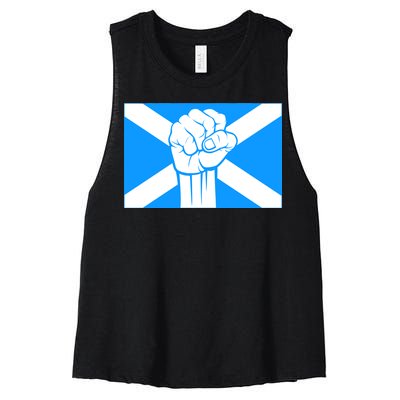 Scotland Power Women's Racerback Cropped Tank