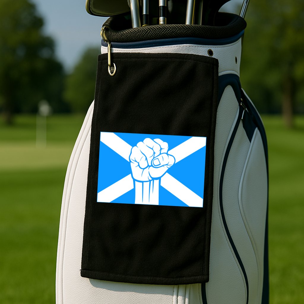 Scotland Power Golf Towel