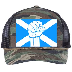 Scotland Power Retro Rope Trucker Hat Cap