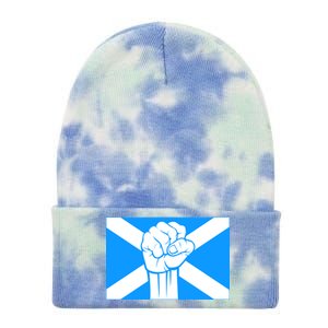 Scotland Power Tie Dye 12in Knit Beanie