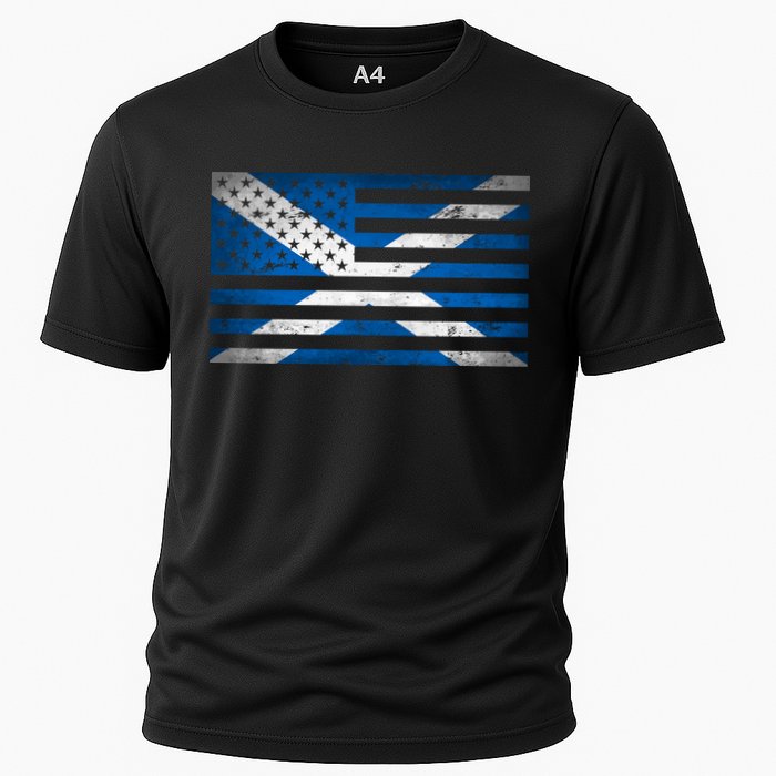 Scottish American Flag Performance Shirt