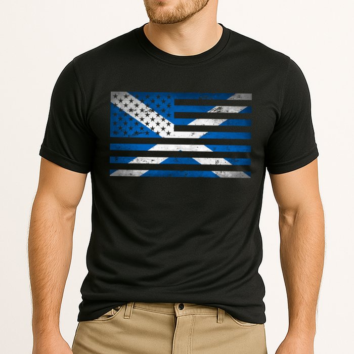 Scottish American Flag Performance Shirt